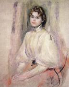 Young Woman Seated renoir